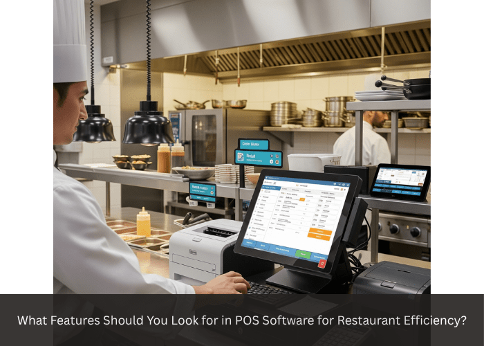 What Features Should You Look for in POS Software for Restaurant Efficiency